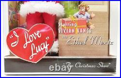 Barbie I Love Lucy Santa Ethel Barbie Collector Platinum Label Mattel M2604 NRFB