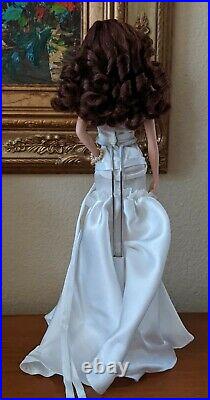 Barbie Lara face Model Muse in White Chocolate Obsession gown