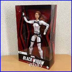 Barbie Marvel Black Widow Signature 11.5 Action Figure Doll White Suit