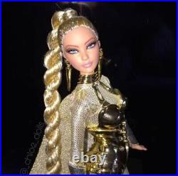 Barbie Mattel Platinum Label Golden Galaxy 2016 U. S. Convention Dolls withBox Used