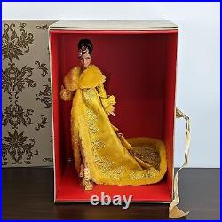Barbie PLATINUM Label GUO PEI Doll Wearing Golden-Yellow Gown NEW IN HAND