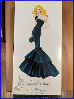 Barbie Rhapsody In Paris 2005 Platinum Label J4259 NRFB