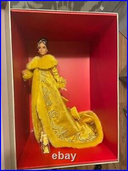 Barbie Signature Guo Pei Barbie Doll Wearing Golden-Yellow Gown