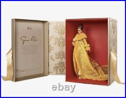 Barbie Signature Guo Pei Barbie Doll Wearing Golden Yellow Gown