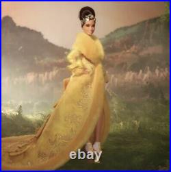 Barbie Signature Guo Pei Barbie Doll Wearing Golden Yellow Gown In Hand NEW