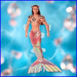 Barbie Signature King Ocean Ken Merman Doll 2021 GTJ97 SOLD OUT