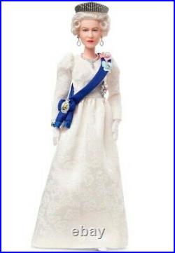 Barbie Signature Queen Elizabeth II Platinum Jubilee Doll Brand New IN HAND