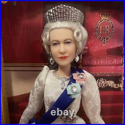 Barbie Signature Queen Elizabeth II Platinum Jubilee Doll Collectors In Hand New