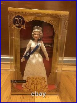 Barbie Signature Queen Elizabeth II Platinum Jubilee Doll GOLD Label IN HAND