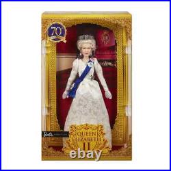 Barbie Signature Queen Elizabeth II Platinum Jubilee Doll GOLD Label IN STOCK