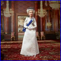 Barbie Signature Queen Elizabeth II Platinum Jubilee Doll Gold Label New 2022