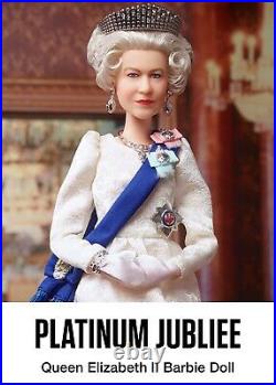 Barbie Signature Queen Elizabeth II Platinum Jubilee Doll for Collectors 2022
