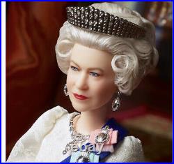 Barbie Signature Queen Elizabeth II Platinum Jubilee Mattel New Gold Label