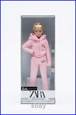 Barbie Signature X Zara Doll 2021 Pink Sweats NRFB Only 300 Made NEW Blonde