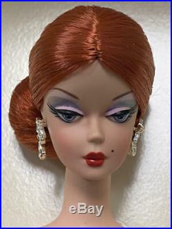 Barbie Silkstone Platinum Label Dahlia Doll Nrfb Box Shows Wear