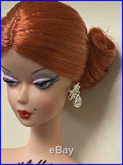 Barbie Silkstone Platinum Label Dahlia Doll Nrfb Box Shows Wear