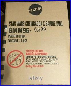 Barbie Star Wars Chewbacca Doll In Sealed Shipper