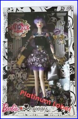 Barbie doll tokidoki platinum label 10th anniversary doll 2015 Mattel R