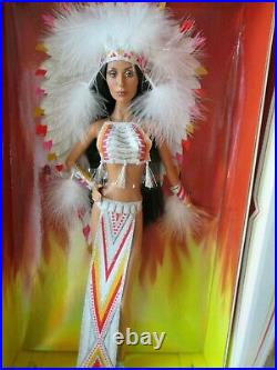 Cher Barbie NRFB Mackie Native American Indian half breed L3548