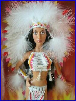 Cher Barbie NRFB Mackie Native American Indian half breed L3548