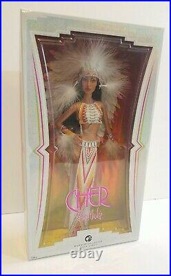 Cher Barbie NRFB Mackie Native American Indian half breed L3548 Bob Mackie