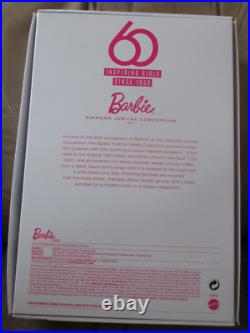 DIAMOND JUBILEE 2019 CONVENTION Silkstone Barbie NRFB 60th Anniv #430/5000
