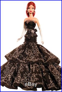 Dahlia Barbie Platinum Label Silkstone Fashion Model LE999 WithShipper RARE HTF