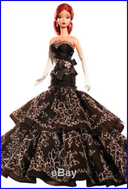 Dahlia Barbie Platinum Label Silkstone Fashion Model WithShipper RARE HTF