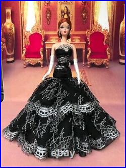 Dahlia Silkstone Barbie Doll 2006 Platinum Label. Vhtf Free Shipping