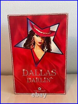 Dallas Darlin Barbie 2007 Convention Brunette LE Platinum Doll 622/850 NRFB RARE