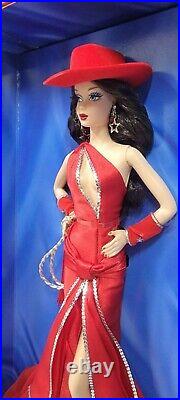 Dallas Darlin Barbie 2007 Convention Brunette LE Platinum Doll 655/850 NRFB RARE