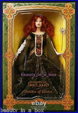 Deirdre of Ulster Barbie Doll Platinum Label Legends of Ireland Irish Celtic EX