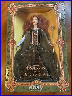 Deirdre of Ulster Barbie Doll Platinum Label Legends of Ireland RARE NRFB withCOA