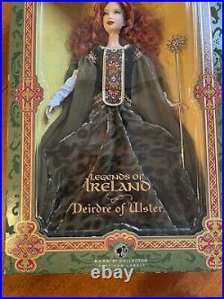 Deirdre of Ulster Barbie Doll Platinum Label Legends of Ireland RARE NRFB withCOA