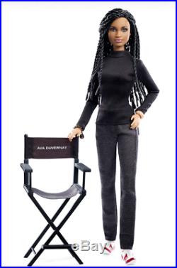 Director Ava DuVernay Barbie doll PLATINUM SERIES LABEL