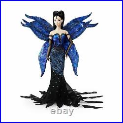 FLIGHT OF FASHION Fairy Sorceress PLATINUM LABEL Barbie BNIB GNH49 with SHIPPER