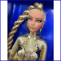 Golden Galaxy Barbie Mattel 2016 U. S. Convention Dolls Platinum Label Collection