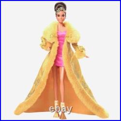Guo Pei Barbie Doll wearing Golden Yellow Gown Platinum Label Limited NIB