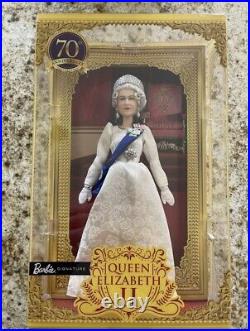 IN HAND Barbie Queen Elizabeth II Platinum Jubilee Doll Signature Collection NEW