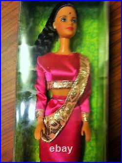 India Asian Barbie doll Mattel Doll RARE NIB