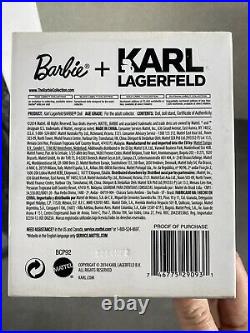 Karl Lagerfeld Barbie Doll Platinum Label Doll NRFB Limited Edition
