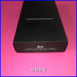Laser Leatherette Barbie Black White Collection Platinum Label NRFB MIB