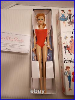 Let's Play Barbie Redhead X3121 Ponytail Repro Doll W3505 2011