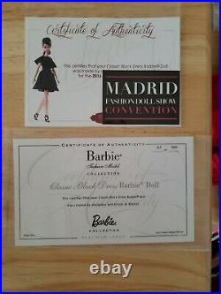 Madrid Fashion Doll Show Convention 2016 Exclusive Silkstone Barbie LE 221