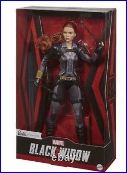 Marvel Black Widow Barbie 2 Dolls Mint NRFB