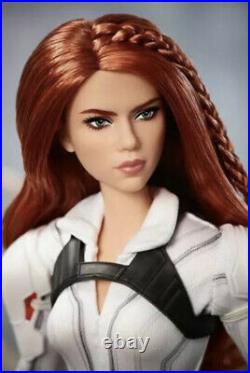 Marvel Black Widow Platinum Barbie Signaturenrf Sealed/mint Boxarticulated