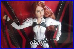 Marvel Studios Articulated Black Widow Barbie Doll & Body Suit Armor & Boots
