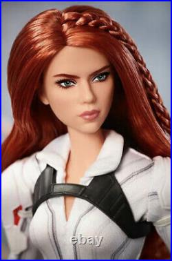 Marvel Studios' Black Widow Barbie Doll Mattel #GHT82 Platinum label NRFB 2020