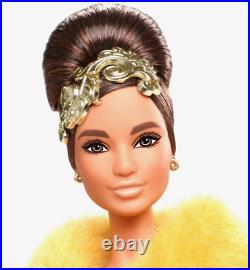 Mattel Barbie Guo Pei Barbie Doll Golden-Yellow Gown 2022 Platinum Label