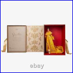 Mattel Barbie Signature Guo Pei Barbie Doll Wearing Golden-Yellow Gown